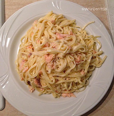Tagliolini al salmone
