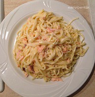 Tagliolini al salmone